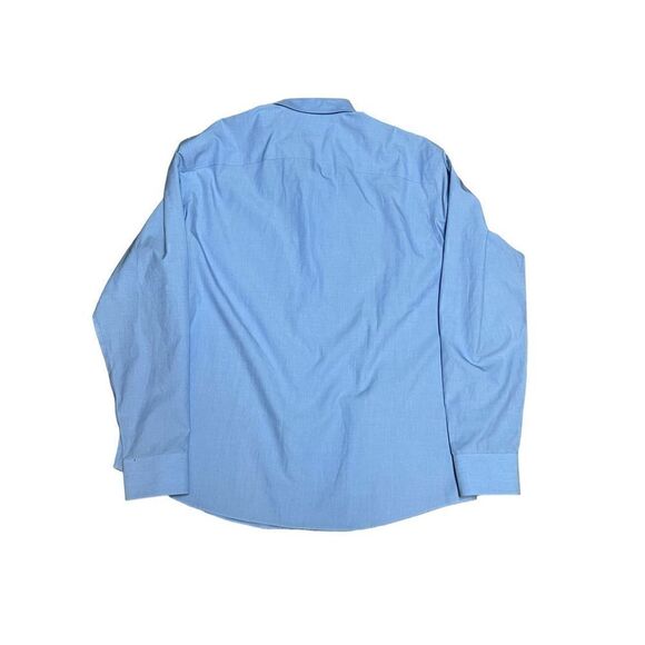 UNTUCKit men’s XXL wrinkle free long sleeve blue button up dress shirt - Picture 2 of 5